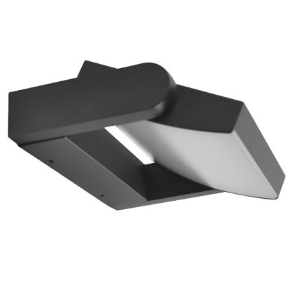 Brilagi - LED Āra sienas lampa ANKLE LED/18W/230V 4000K IP65 antracīta