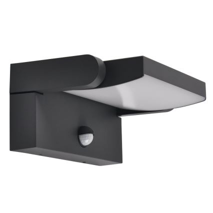 Brilagi - LED Āra sienas lampa ar sensoru ANKLE LED/18W/230V 3000K IP65 antracīta