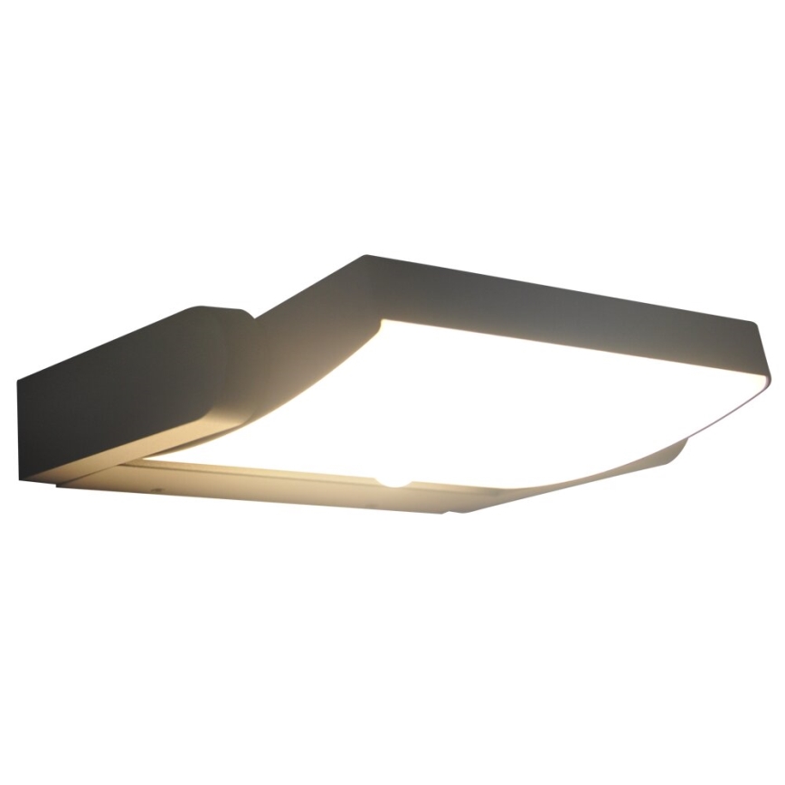 Brilagi - LED Āra sienas lampa ar sensoru ANKLE LED/18W/230V 3000K IP65 antracīta