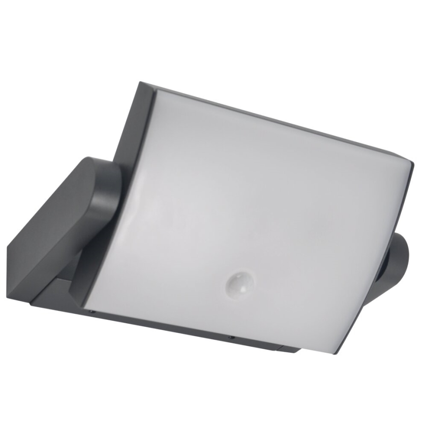 Brilagi - LED Āra sienas lampa ar sensoru ANKLE LED/18W/230V 3000K IP65 antracīta