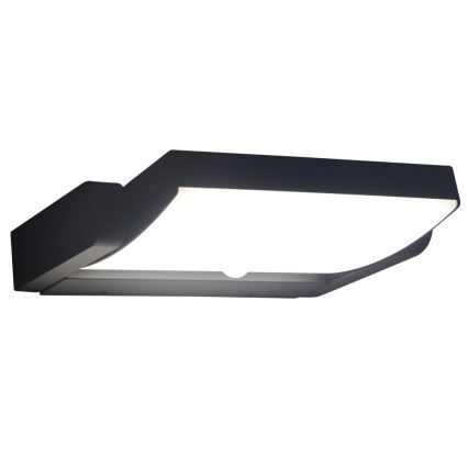 Brilagi - LED Āra sienas lampa ar sensoru ANKLE LED/18W/230V 4000K IP65 antracīta