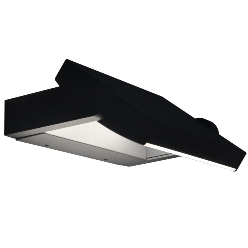 Brilagi - LED Āra sienas lampa ar sensoru ANKLE LED/18W/230V 4000K IP65 antracīta