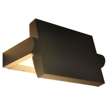 Brilagi - LED Āra sienas lampa ar sensoru ANKLE LED/18W/230V 4000K IP65 antracīta