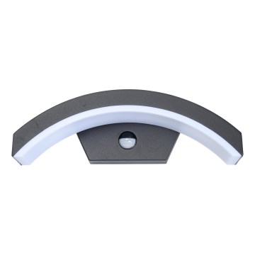 Brilagi - LED Āra sienas lampa ar sensoru ARCELO LED/8W/230V IP54