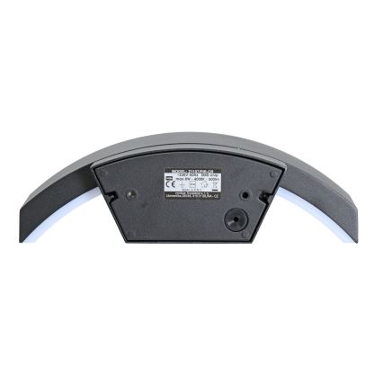 Brilagi - LED Āra sienas lampa ar sensoru ARCELO LED/8W/230V IP54