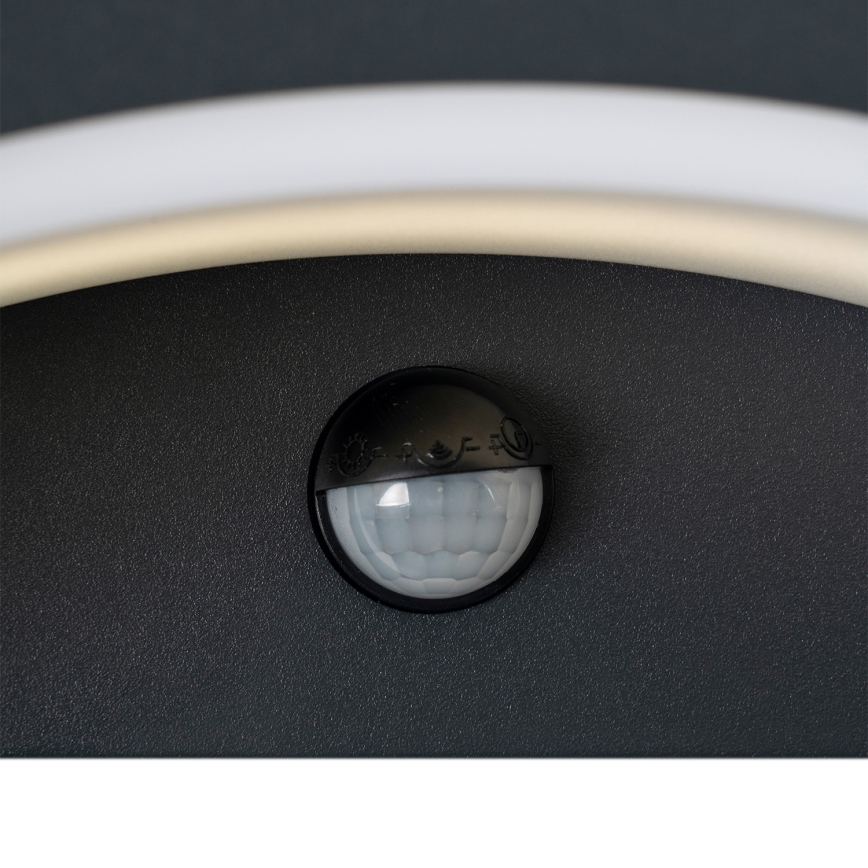 Brilagi - LED āra sienas lampa ar sensoru ARCELO LED/8W/230V IP54