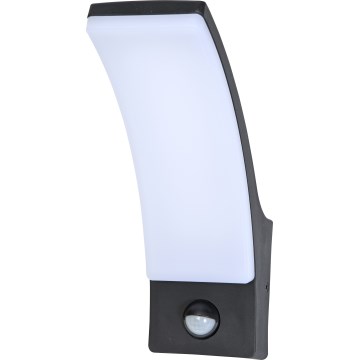 Brilagi - LED Āra sienas lampa ar sensoru ARCELO LED/9W/230V IP44