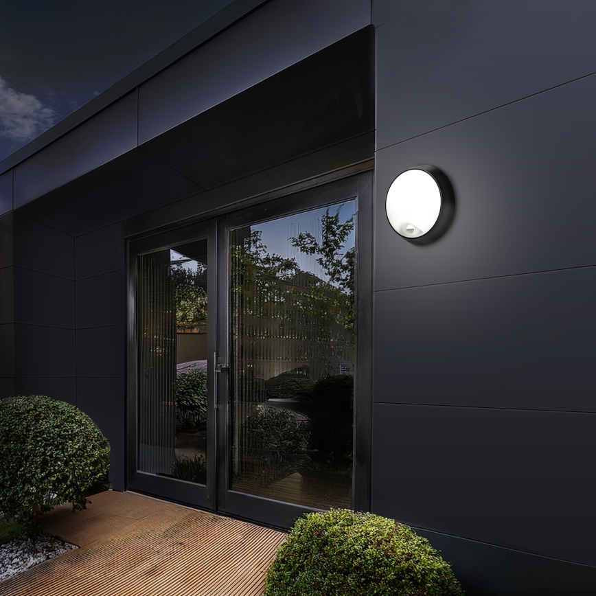 Brilagi - LED Āra sienas lampa ar sensoru 2in1 BULKHEAD LED/20W/230V IP65