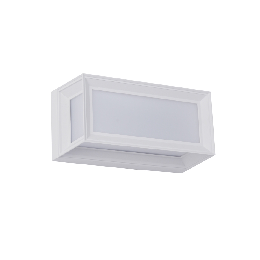 Brilagi - LED āra sienas gaismeklis ar sensoru PARKER LED/12W/230V balts IP44
