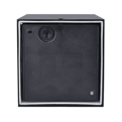 Brilagi - LED Āra sienas lampa ar sensoru TERNI LED/12W/230V melna IP44