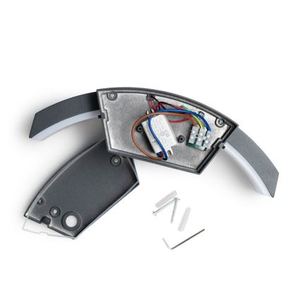 Brilagi - LED Āra sienas lampa ARCELO LED/8W/230V IP54