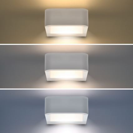 Brilagi - LED Āra sienas lampa BARI LED/7W/230V 3000/4000/6000K balta IP54