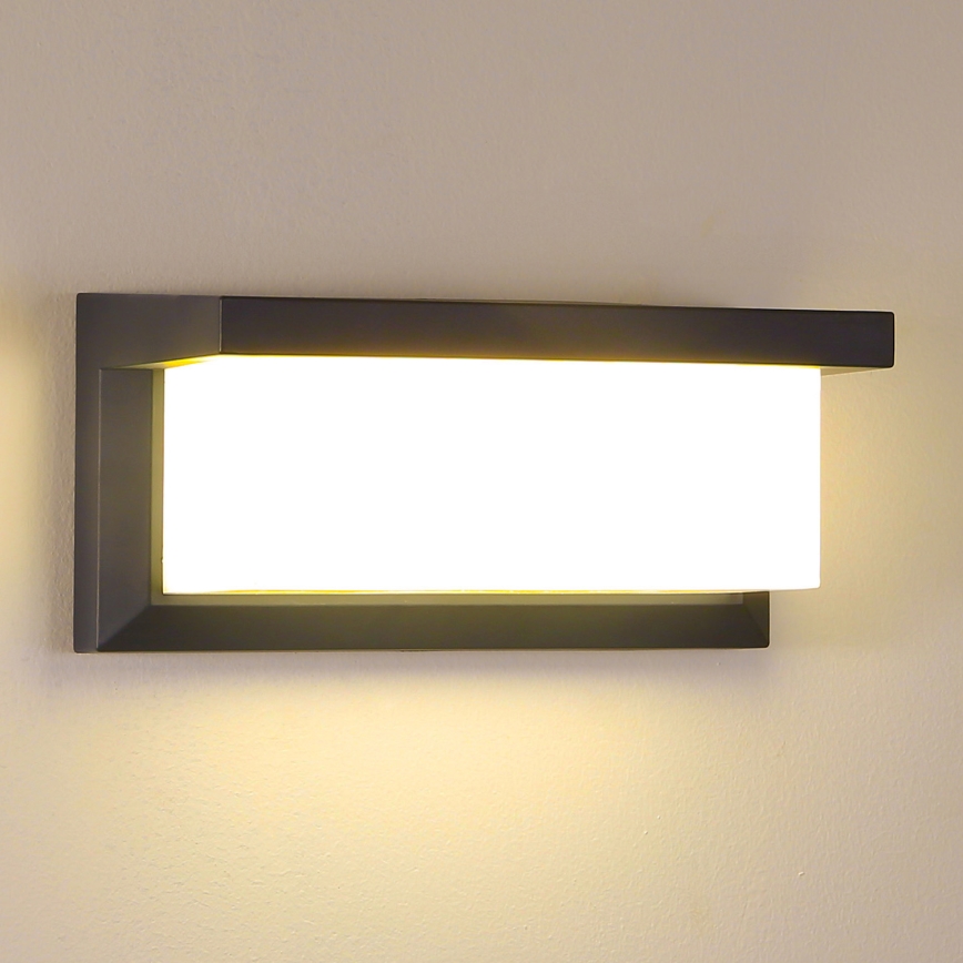 Brilagi - LED Āra sienas lampa BRICKY LED/12W/230V antracīta IP54