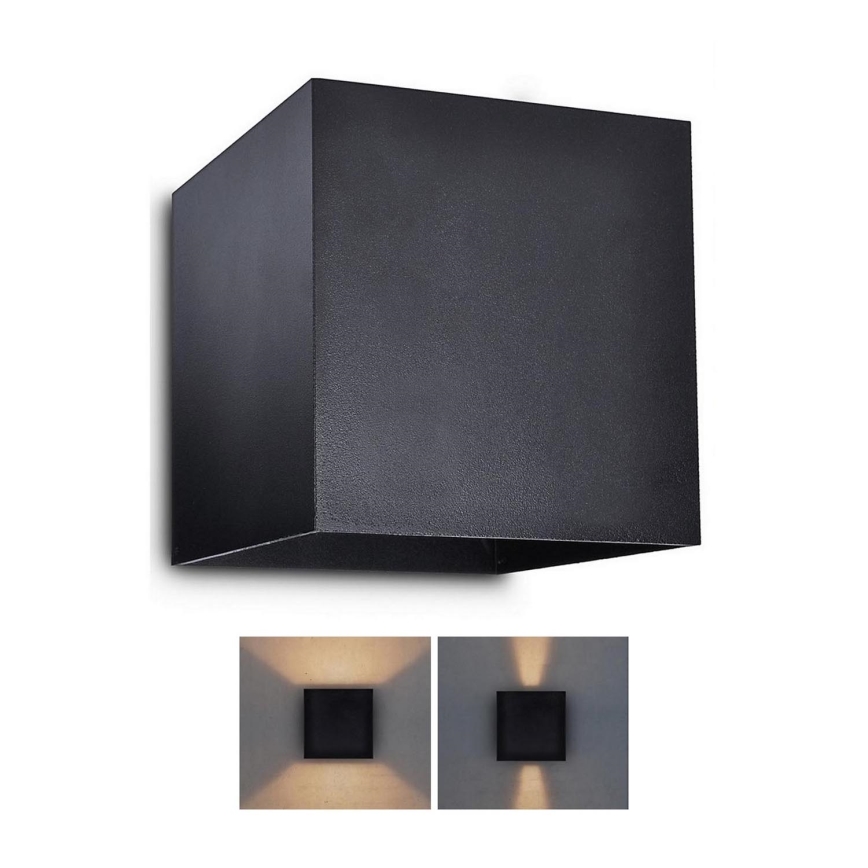 Brilagi - LED Āra sienas lampa CUBE LED/6W/230V IP54