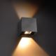 Brilagi - LED Āra sienas lampa CUBE LED/6W/230V IP54
