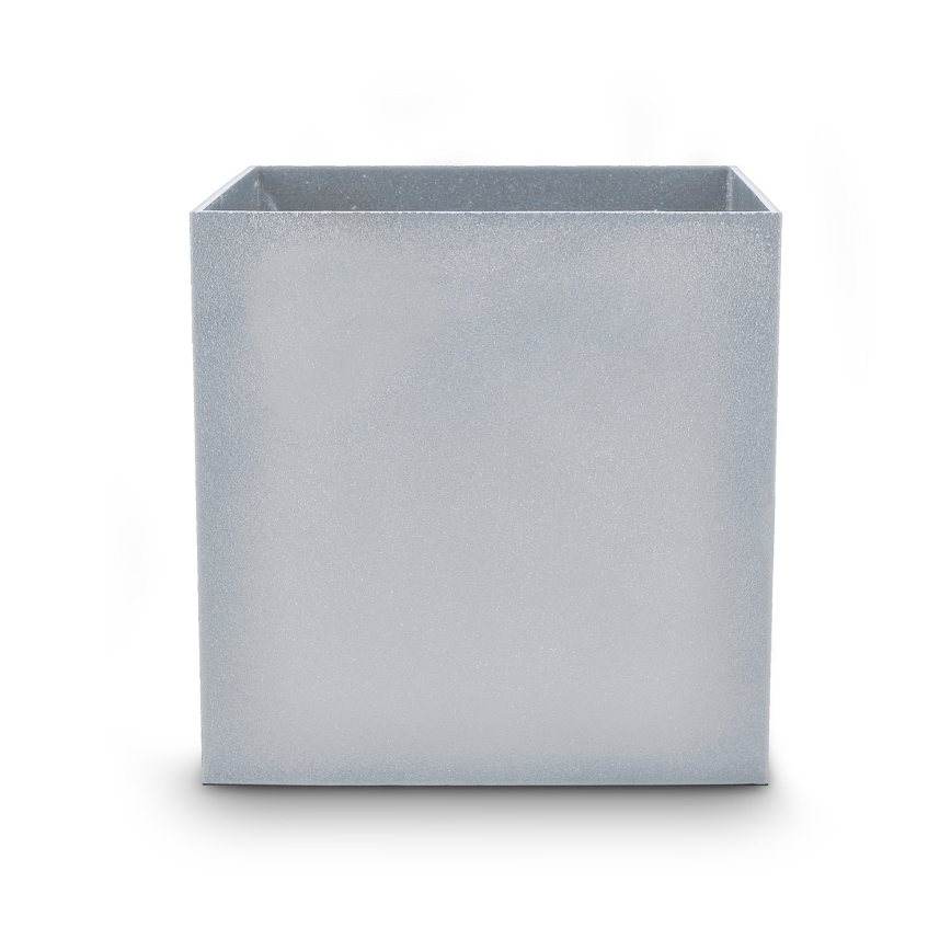 Brilagi - LED Āra sienas lampa CUBE LED/6W/230V pelēka IP54