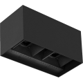 Brilagi - LED āra sienas lampa DOUBLE CUBE LED/12W/230V melna IP65