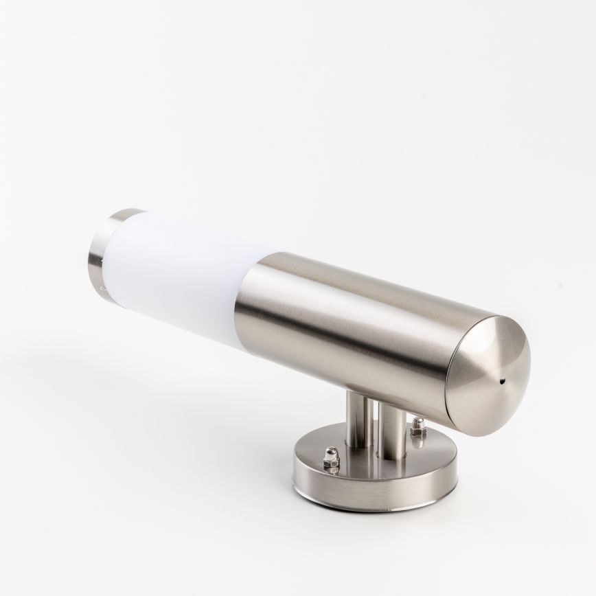 BRILAGI - LED āra sienas lampa ELIA 1xE27/7W/230V 4000K IP44 matēts hroms