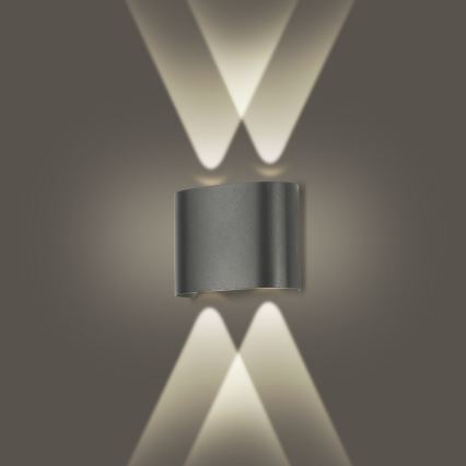Brilagi - LED Āra sienas lampa FLAREBOX LED/4W/230V antracīts IP65