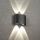 Brilagi - LED āra sienas lampa FLAREBOX LED/4W/230V melna IP65