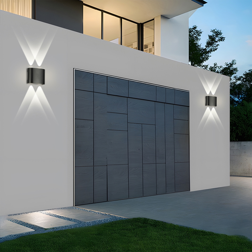 Brilagi - LED āra sienas lampa FLAREBOX LED/4W/230V melna IP65