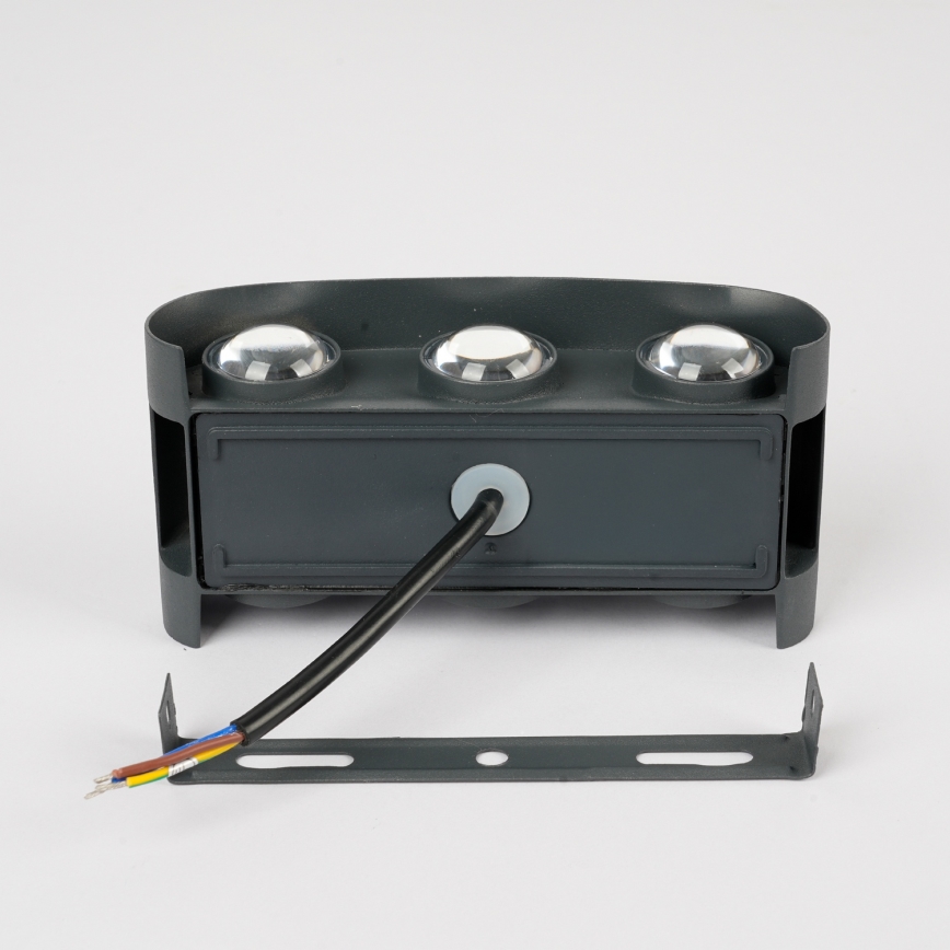 Brilagi - LED Āra sienas lampa FLAREBOX LED/6W/230V antracīts IP65