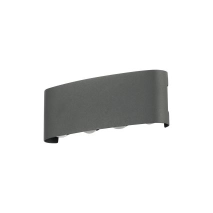 Brilagi - LED Āra sienas lampa FLAREBOX LED/8W/230V antracīts IP65