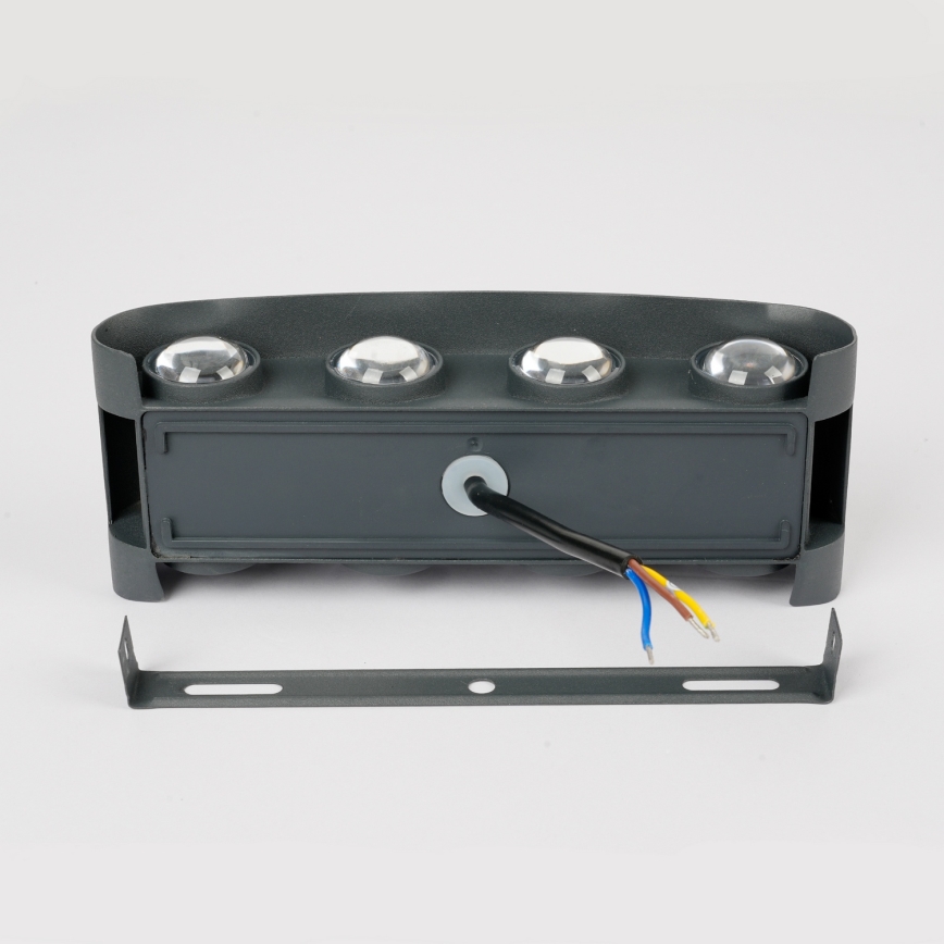 Brilagi - LED Āra sienas lampa FLAREBOX LED/8W/230V antracīts IP65