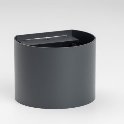 Brilagi - LED Āra sienas lampa RONDO LED/6W/230V antracīta IP54