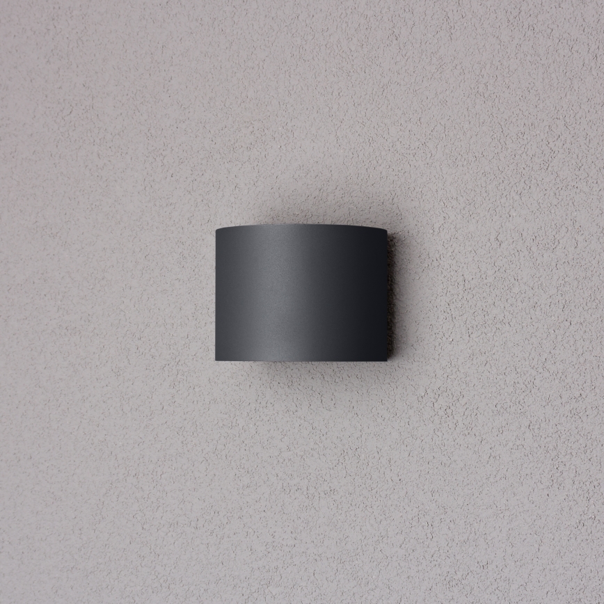 Brilagi - LED Āra sienas lampa RONDO LED/6W/230V antracīta IP54