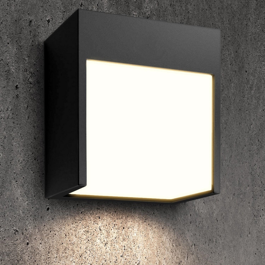 Brilagi - LED Āra sienas lampa TERNI LED/12W/230V melna IP44