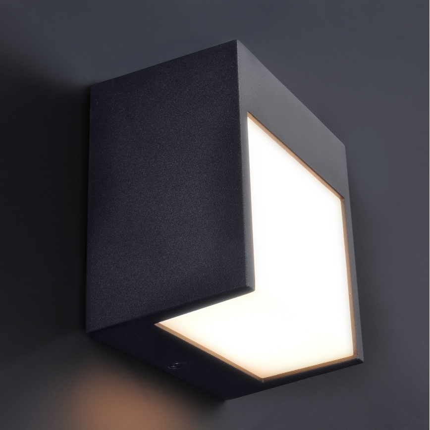 Brilagi - LED Āra sienas lampa TERNI LED/12W/230V melna IP44