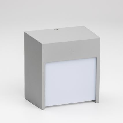 Brilagi - LED Āra sienas lampa TERNI LED/12W/230V pelēka IP44