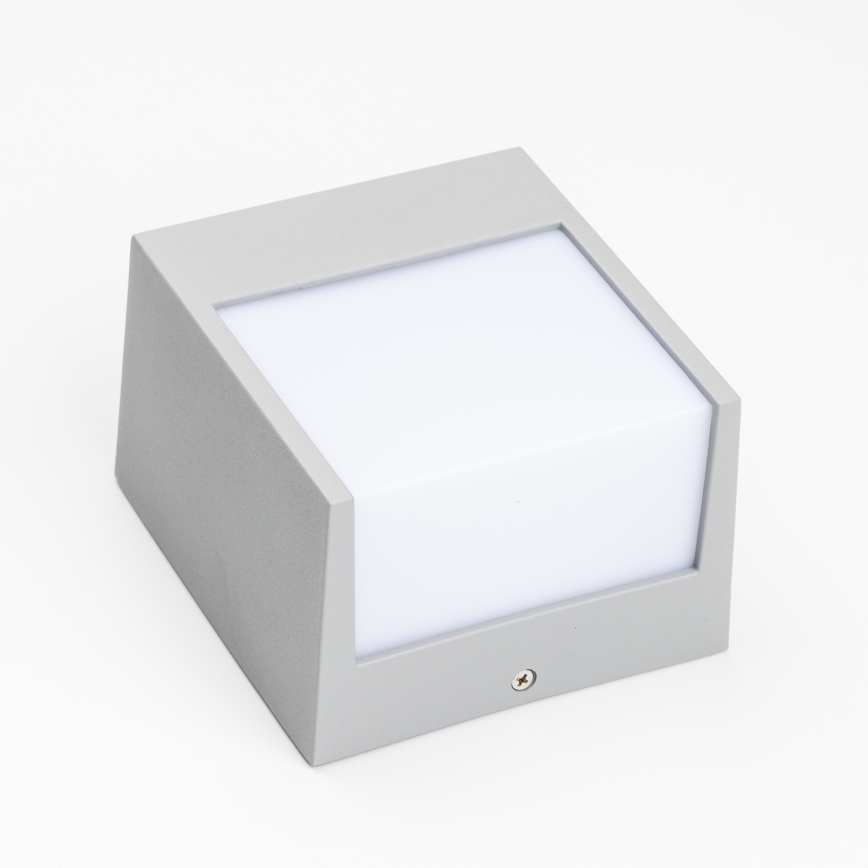 Brilagi - LED Āra sienas lampa TERNI LED/12W/230V pelēka IP44