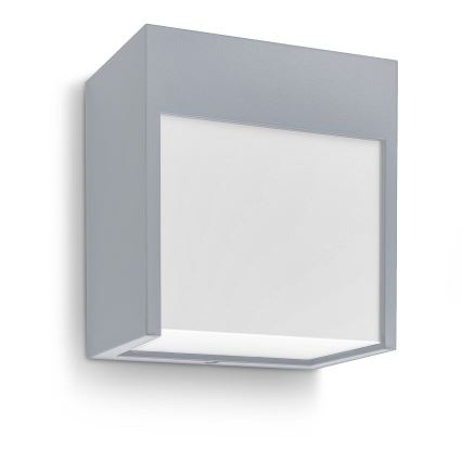 Brilagi - LED Āra sienas lampa TERNI LED/12W/230V pelēka IP44