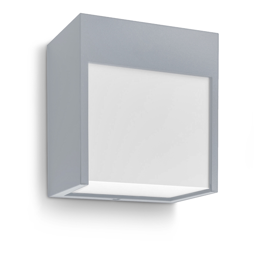 Brilagi - LED Āra sienas lampa TERNI LED/12W/230V pelēka IP44