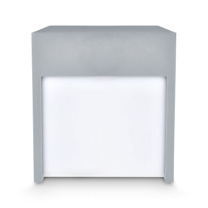 Brilagi - LED Āra sienas lampa TERNI LED/12W/230V pelēka IP44