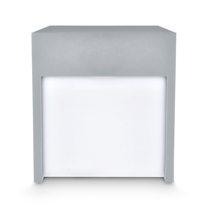 Brilagi - LED Āra sienas lampa TERNI LED/12W/230V pelēka IP44