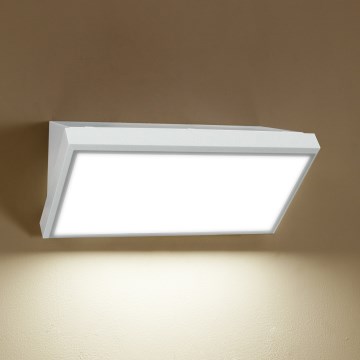 Brilagi - LED Āra sienas lampa TRIANGLE LED/20W/230V balta IP65