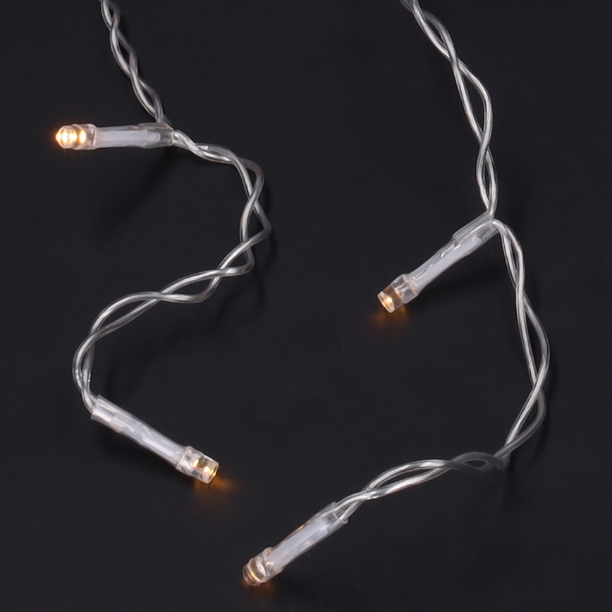 Brilagi - LED Āra  virtene 200xLED/8 funkcijas 13m IP44 silti balta lāstekas