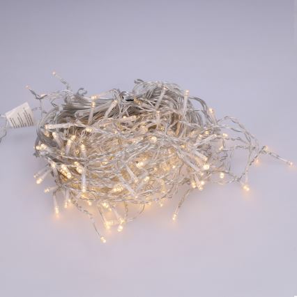 Brilagi - LED Āra  virtene 200xLED/8 funkcijas 13m IP44 silti balta lāstekas
