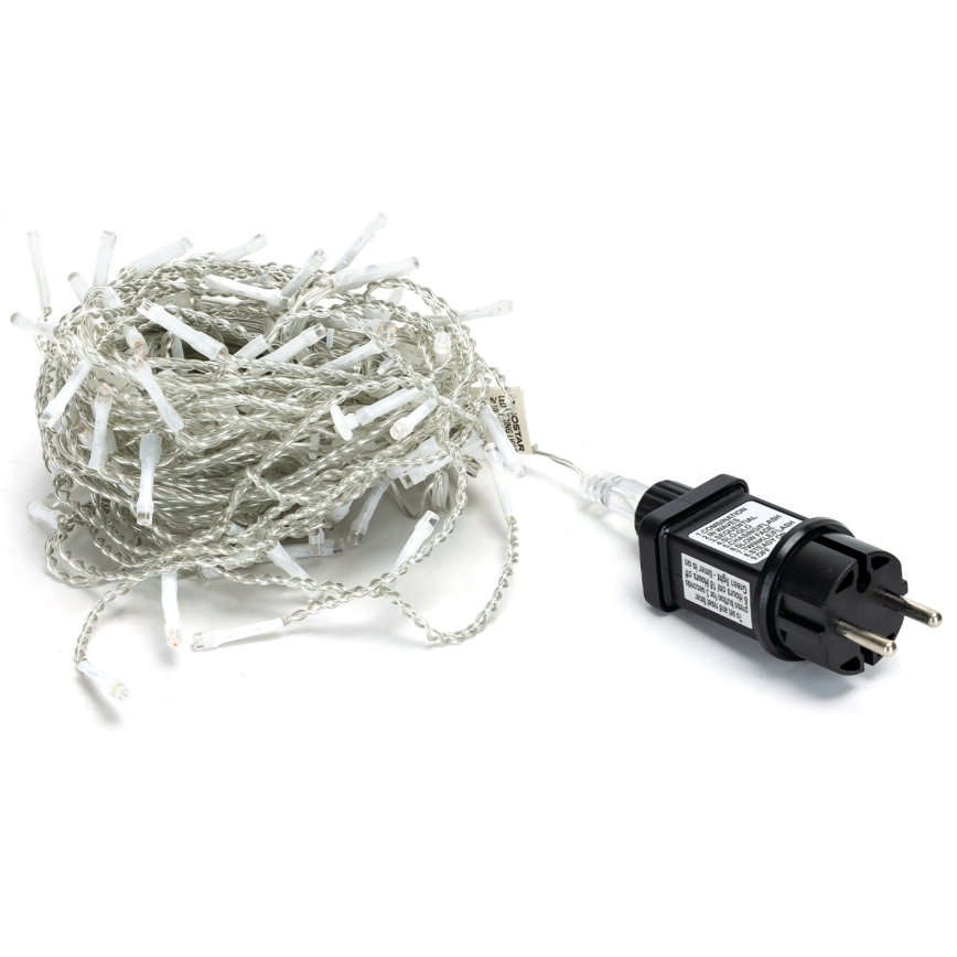 Brilagi - LED āra virtene, 200xLED / 8 režīmi, 13x0,6m, IP44, siltā balta