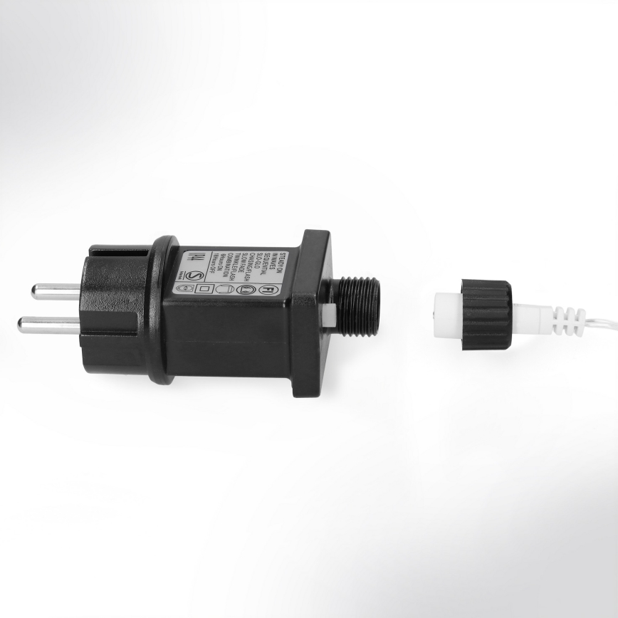 Brilagi - LED āra virtene 400 LED / 8 režīmi, 23 m, IP44, silti balta