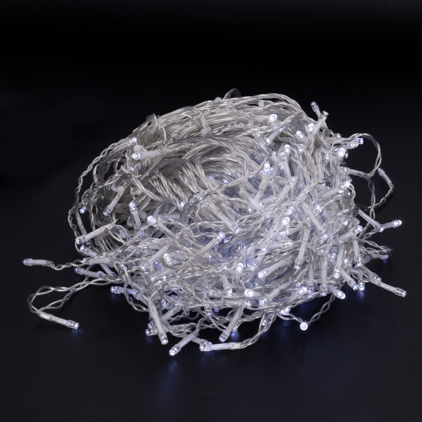 Brilagi - LED Āra virtene 400xLED/8 režīmi 23m IP44 auksti balta