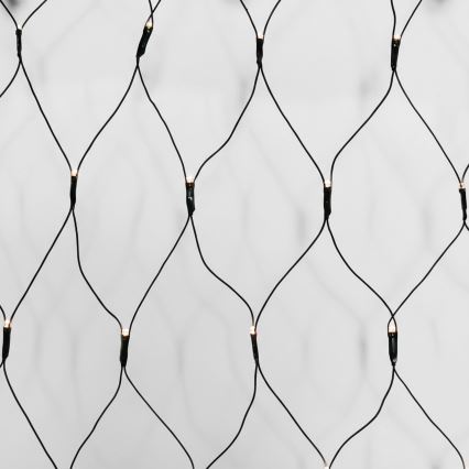 Brilagi - LED āra Ziemassvētku aizkars 160xLED 7x2m IP44 silti balta