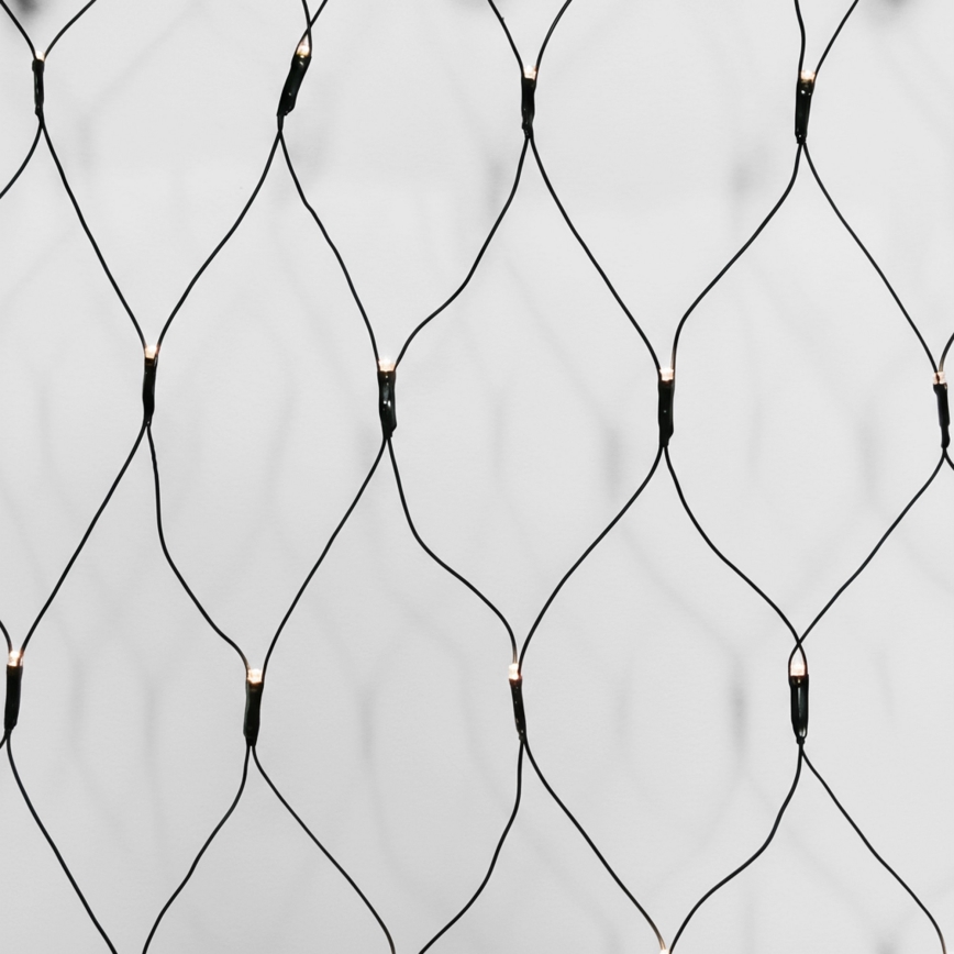 Brilagi - LED āra Ziemassvētku aizkars 160xLED 7x2m IP44 silti balta