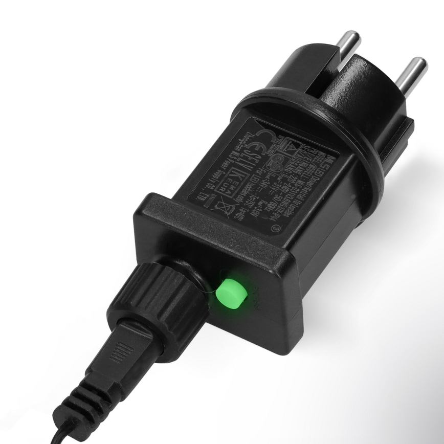 Brilagi - LED āra Ziemassvētku aizkars 160xLED 7x2m IP44 silti balta