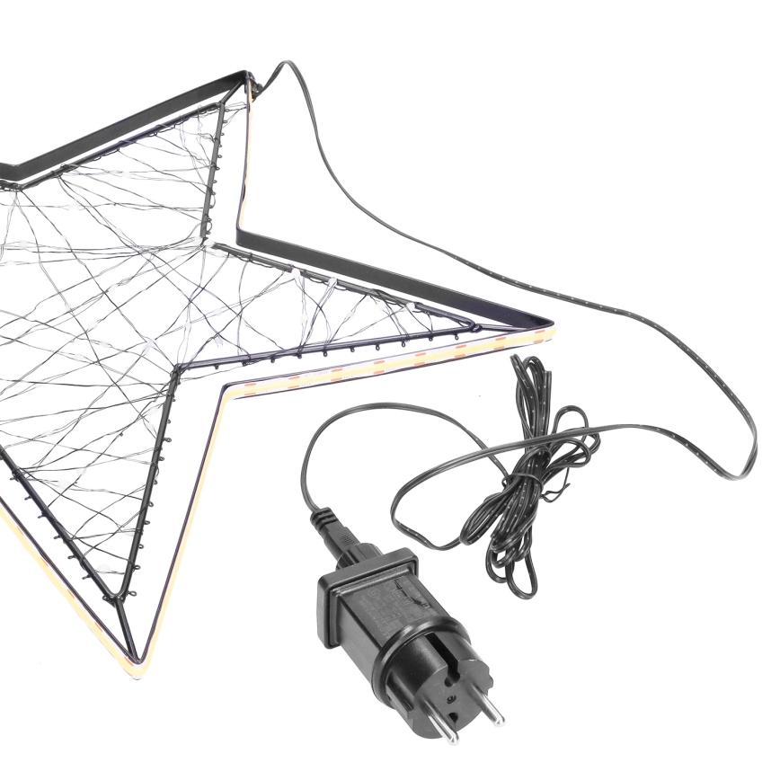 Brilagi - LED āra Ziemassvētku dekorācija LED/2,6W/230V IP44 47x45 cm zvaigzne