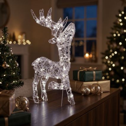 BRILAGI - LED āra Ziemassvētku dekorācija LED/3,3W/230V IP44 60x37 cm ziemeļbriedis