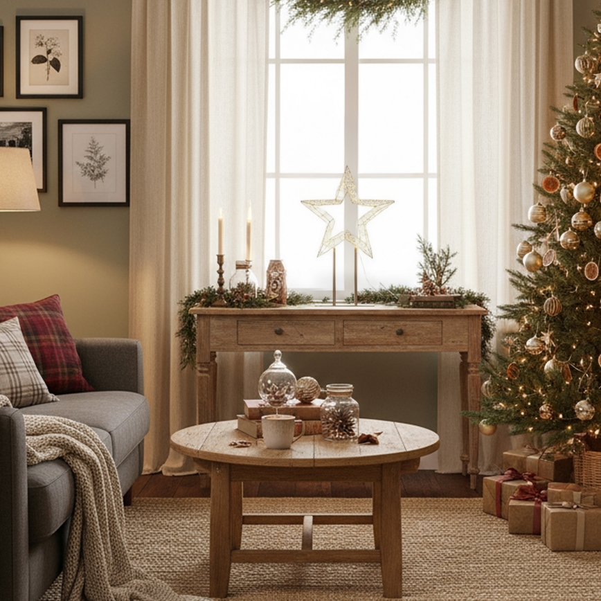 Brilagi - LED āra Ziemassvētku dekorācija LED/3,6W/230V IP44 44x30 cm zvaigzne